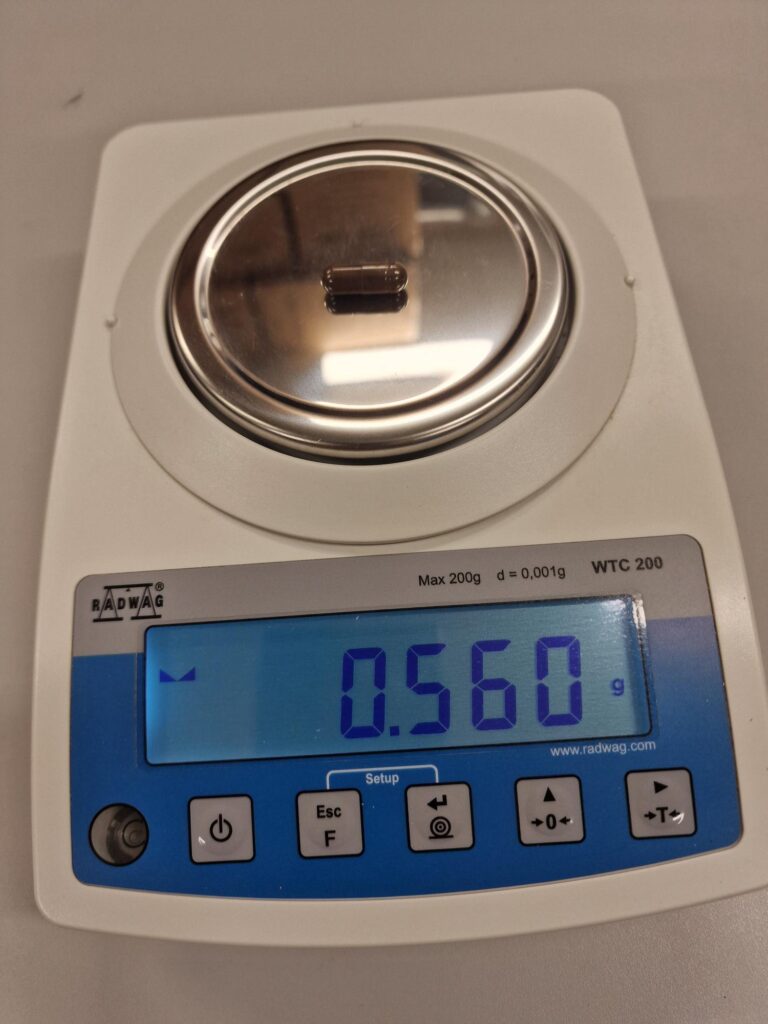 Chaga Capsule Weight Chaga Capsule Weight